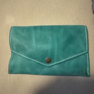 Portland Leather envelope in reef